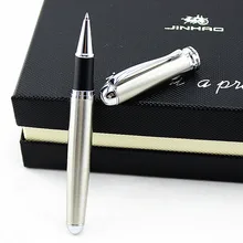 Jinhao 0,7 мм Роскошная металлическая иридиевая шариковая ручка высокого качества шариковые ручки Офисные принадлежности студенческий подарок для письма