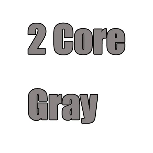2 Core Gray 10 м UL 2547/UL2547 22/24/26/28AWG многоядерный Управление кабель медный, экранированный аудионаушники с кабелем Кабель сигнальная линия - Цвет: 2 Core Gray