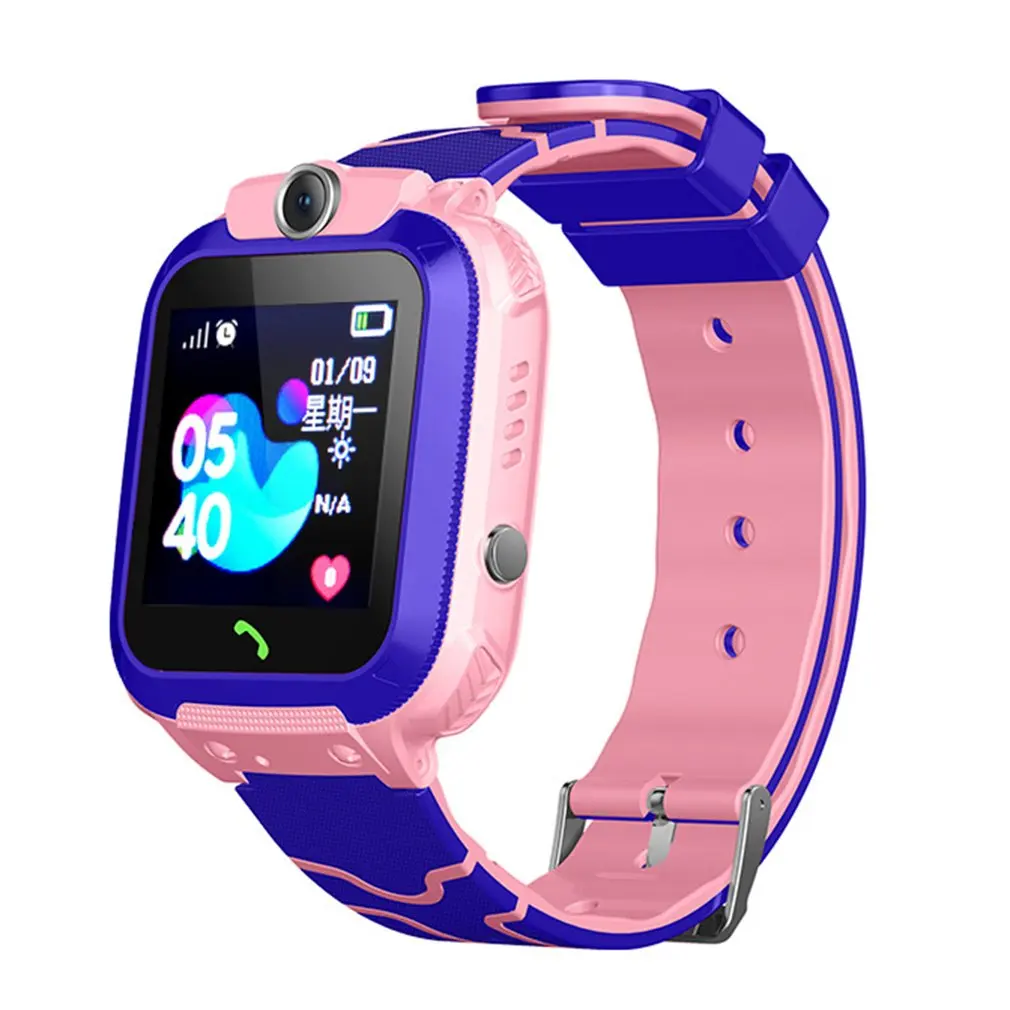 Inteligente para Crianças Relógio de Bebê Telefone para Meninas do Menino Q12 à Prova Dwaterproof Água Relógio Rastreador Criança Chamada Sos Anti Perdido Crianças Relógios 4g Lbs 5 High Quality Eletrônicos