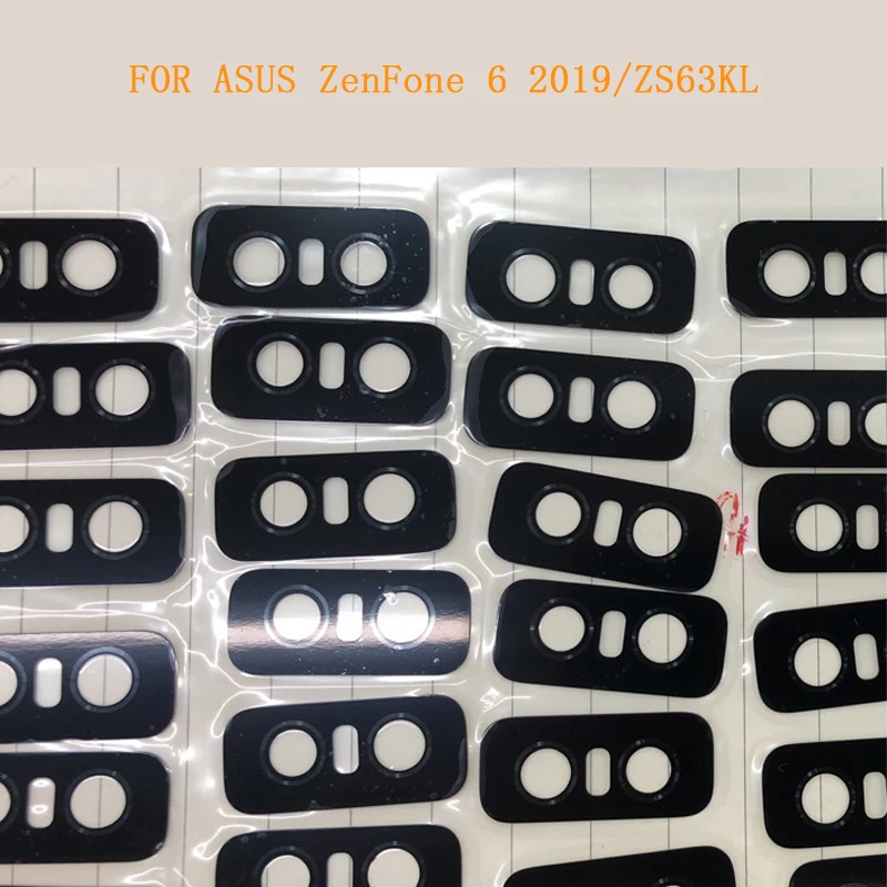 10, 30, 50 шт., для камеры Zenone 6, стеклянные линзы для задней панели, настоящие стеклянные линзы для камеры с Gluw, замена, ремонт для Asu