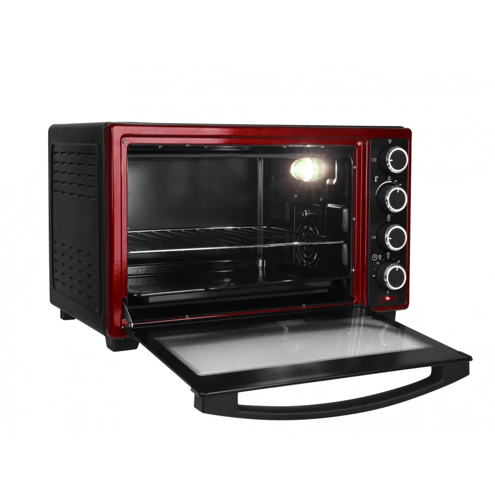 Мини-печь GFGRIL GFO-48BR конвекция,вертел,антипригарное покрытие, 48л