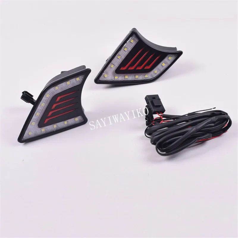DRL для Toyota Hilux Vigo 2012 2013 Автомобильный Стайлинг светодиодный DRL Дневной ходовой светильник противотуманная фара 12 В Авто ходовой светильник s