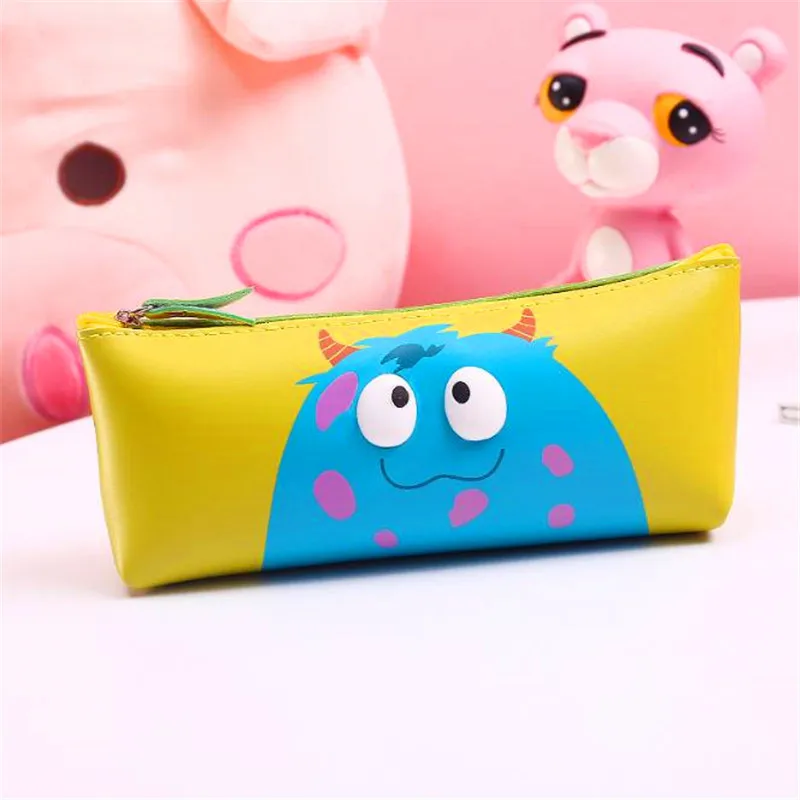 Kawaii пенал с животными мультфильм Панда медведь пенал коробка для детей подарок косметический канцелярский мешочек школьные канцелярские принадлежности