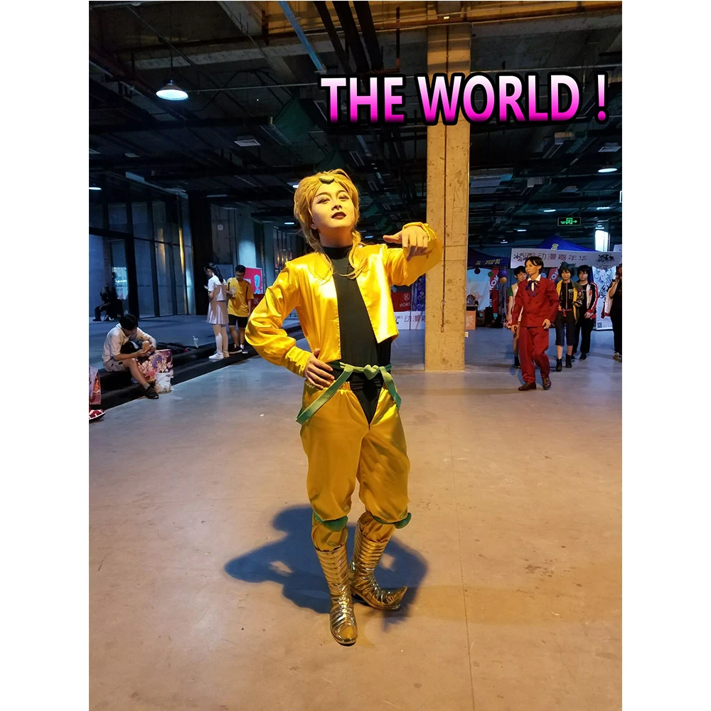 Аниме JOJO для невероятное приключение dio brando Косплэй костюм для хеллоуина изготовление под заказ