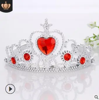 1 120 шт/Партия DIY простая мульти детская Корона волшебная палочка повязки на голову принцесса дрель сердце повязки на голову Инструменты для укладки волос аксессуар HA988 - Цвет: 1