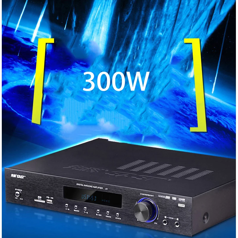 KYYSLB 220 В 550 Вт 5,1 Su-122 AV Bluetooth усилитель волоконный коаксиальный Профессиональный домашний кинотеатр Fever HIFI высокой мощности аудио усилитель