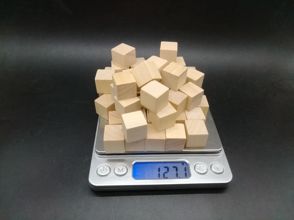 Лазерная гравировка 7*8 шт 15 мм деревянный куб головоломка индивидуальные игровые Игрушки
