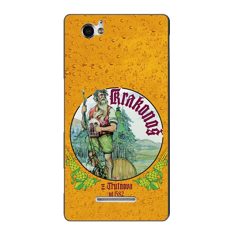 Чехол для телефона с принтом для sony Xperia M C1905 C1904 Dual C2004 C2005 чехлы задняя крышка для телефона полная 360 защитная оболочка дизайн - Цвет: Z58