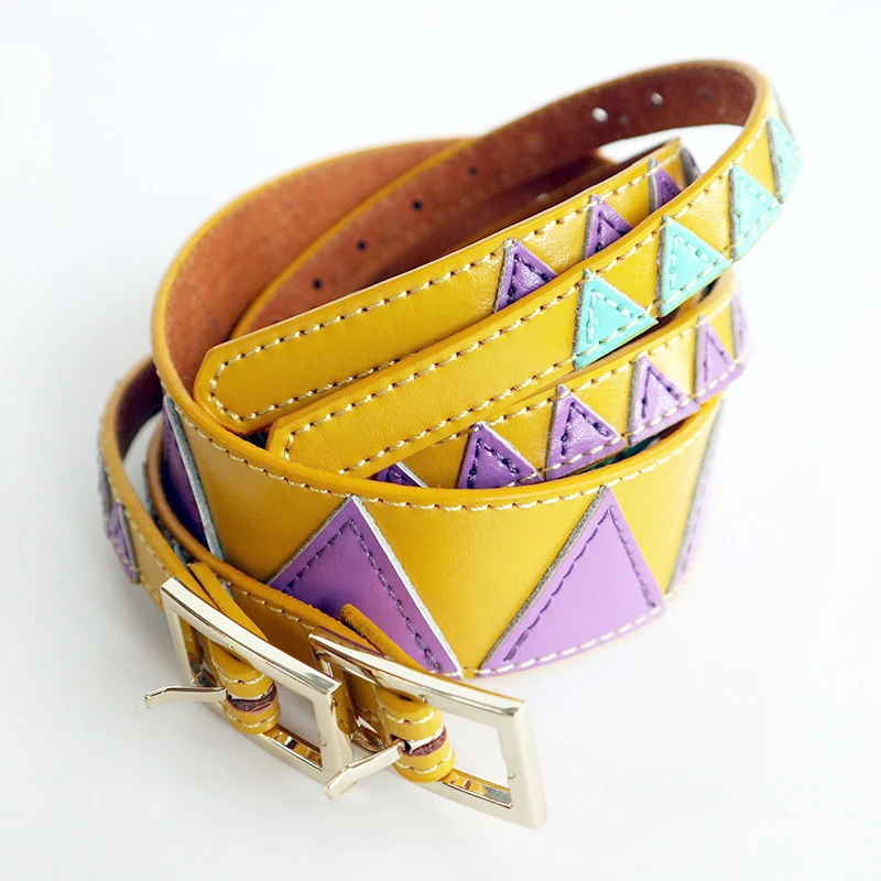 JoJo's Bizarre Adventure Kujo Jotaro Belt Cosplay Costume Prop 2pcs