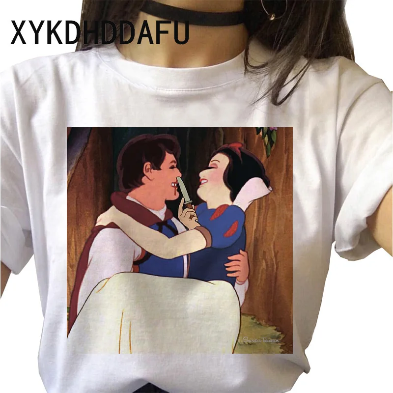 Vogue Princess T Shirt Women 90s Harajuku Funny Cute Tshirt Cartonn Ulzzang Vintage T-shirt Female Fashion Top Tees Clothes
