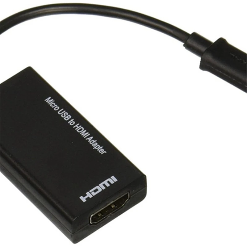 Portable Mobile Phone Micro-Usb To Hdmi Adapter 1080P Mhl Hdtv Cable Audio Video Cable For Hdtv Converter Adapter