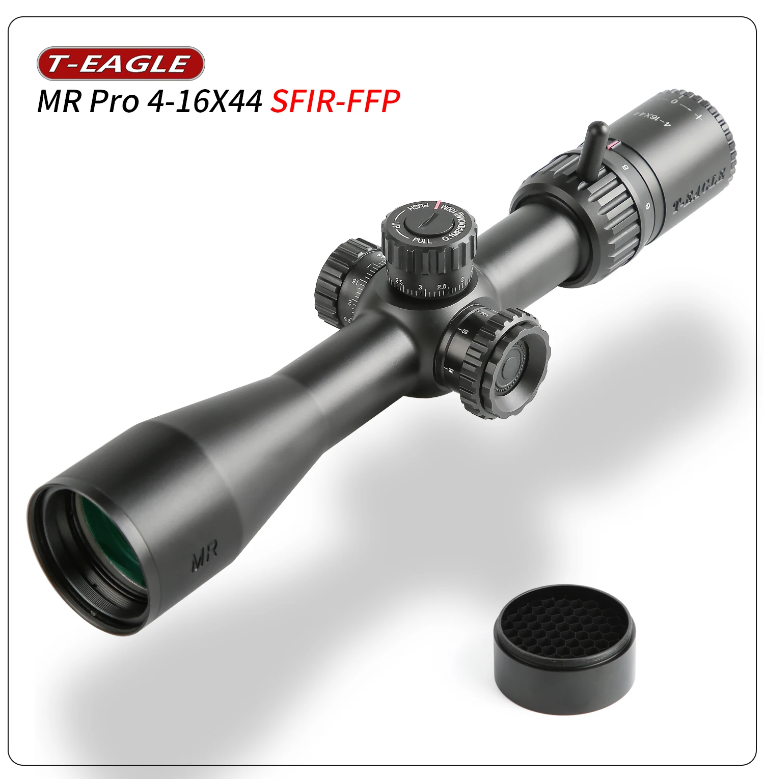 T-eagle MR-pro 4-16X44 FFP тактический прицел красный зеленый свет оптический прицел охотничья оптика тепловизор аксессуар