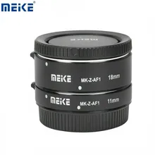 

Meike MK-Z-AF1 Metal AF Macro Extension Tube Auto Focus Adapter ring 11mm 18mm for Nikon Z6 Z7