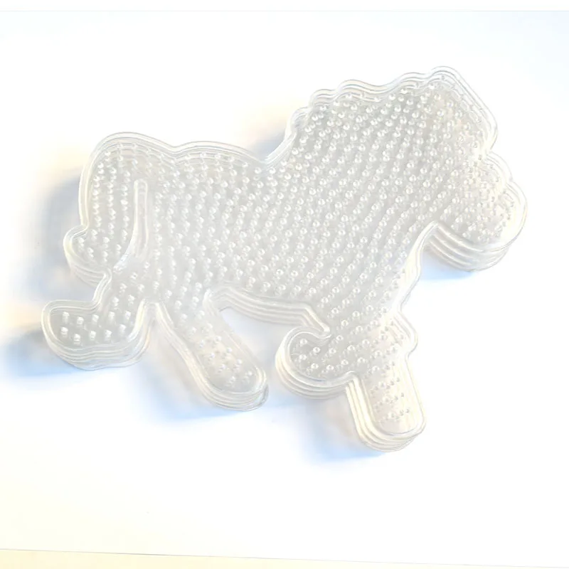 5 мм Хама бусины 3D головоломка игрушки для детей лошадь Pegboards шаблоны шаблонов для предохранителей бусины развивающие игрушки