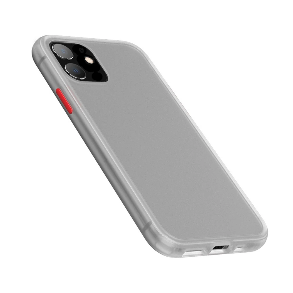 Роскошный для iPhone11 мобильный противоударный жесткий чехол для телефона бампер прозрачный силиконовый прозрачный чехол для телефона защитная задняя крышка