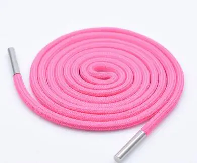 140CM 1Pc Solid Color Polyester Cord 140CM Copper Bead Caps Decorative Cap Rope For Sweater Sports Pants Waist Rope Belt - Цвет: 140CM