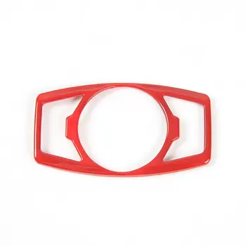 

Red Style Headlight Switch Decor Cover Trim For Ford F150/Mustang 15-19 High Quality Material