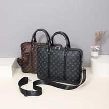 Новая мужская сумка деловая Мужская сумка из натуральной кожи мужская сумка на одно плечо портфель сумка для компьютера Новая мужская сумка деловая Мужская сумка из натуральной кожи мужская сумка на одно плечо портфель сумка для компьютера