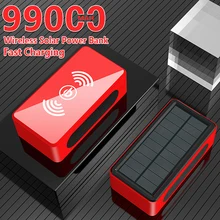 99000mAh Power Bank Protable 4USB QC PD 3.0 PoverBank Fast Charging PowerBank External Battery Charger For Xiaomi Mi 10 9