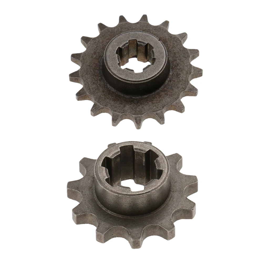2pcs 11 17 Tooth Front Sprocket (8mm - T8F) for 49cc Mini Moto Dirt Bike |