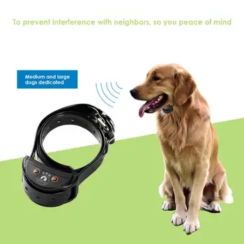 

Pet Dog Adjustable Sensitivity Automatic Anti Bark Collar Control Train Waterproof Stop Barking Dog Training Collars