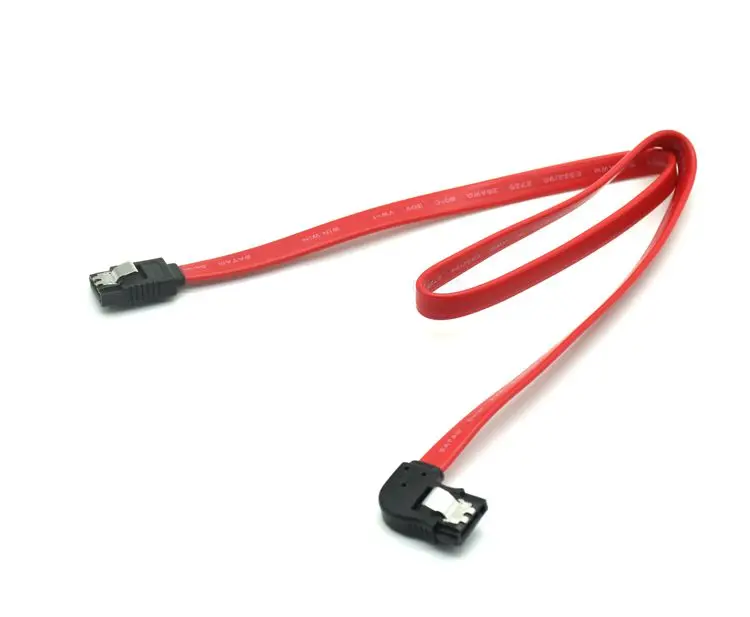 Straight UP Left Right Side Angle 6Gb/s SATA3 Serial ATA DATA cable with latch for PC SATA 3.0 SATAIII 6Gbps Hard Drive Disk/SSD