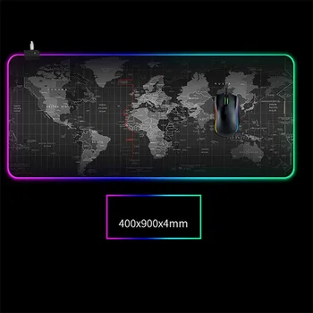 

Gaming 900x400 Mm Mousepad For Gaming Mouse Keyboard Xl 14 Led Lighting-mode Precision Tracking Professional Gaming Mouse Pad