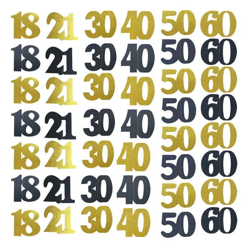 1 комплект 30th 40th 50th 60th бумажный баннер с днем рождения для взрослых гирлянда юбилей день рождения свадебные баннеры для декораций