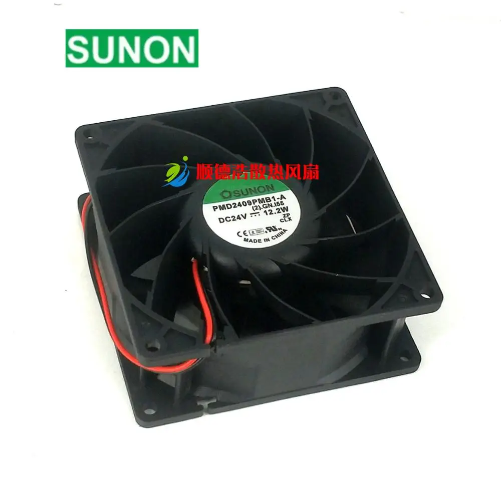 

Для Sunon PMD2409PMB1-A вентилятор 9 см 90 мм 9038 DC 24V 12,2 W охлаждающий вентилятор