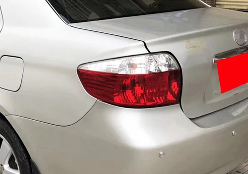 Driver Side Для Toyota Vios 2003 2004 2005 комплект для освещения автомобиля Авто задний фонарь Поворотная сигнальная Тормозная лампа Предупреждение ющий бампер свет - Цвет: Driver Side