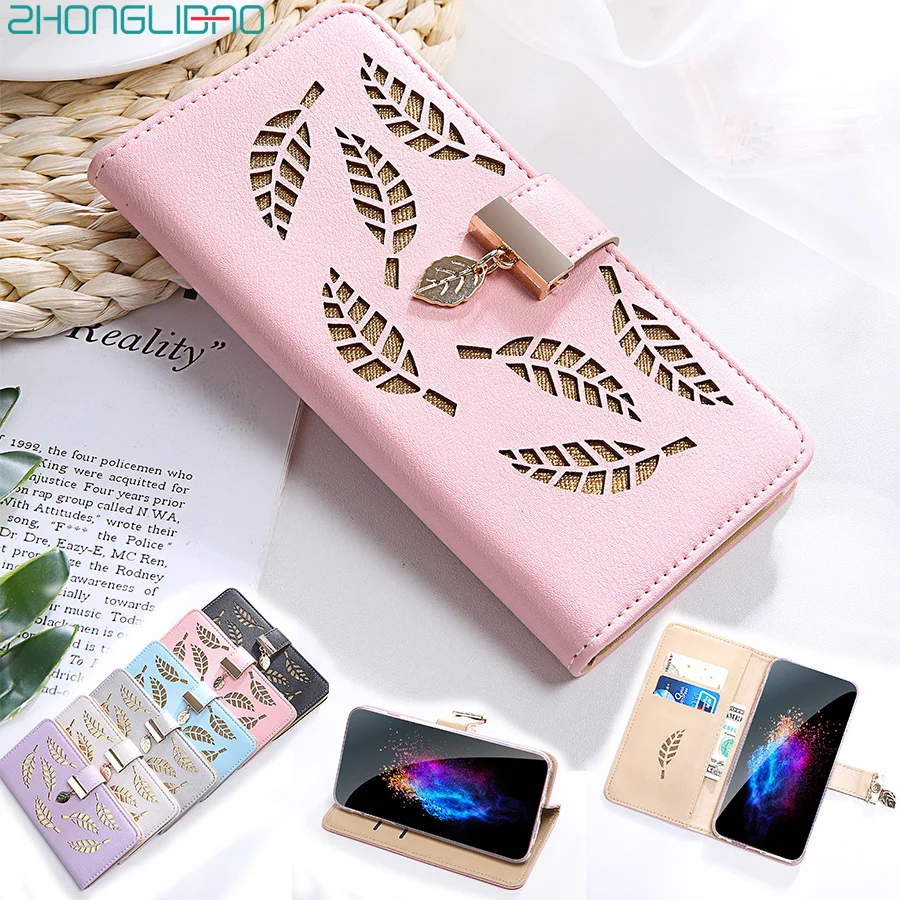 

Leaves Hollow Wallet Flip Case for Xiaomi K20 Note 8 7 Pro Xiami Mi Cc9 Cc9e A3 A2 A1 Xiomi Redmi 7 7a 6 6a 4x Note 8 7 6 5 Pro