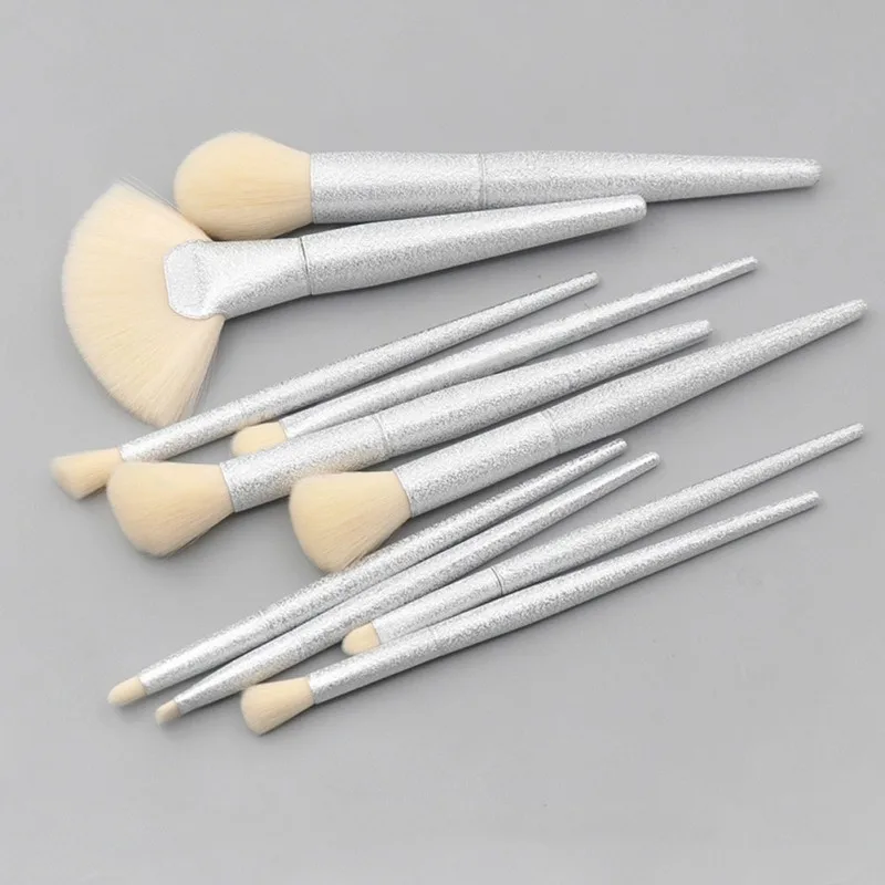 Cone-shaped Scrub Makeup Kit Brushes Foundation Loose Powder Brush Eyeshadow Eyebrow Lip Brush