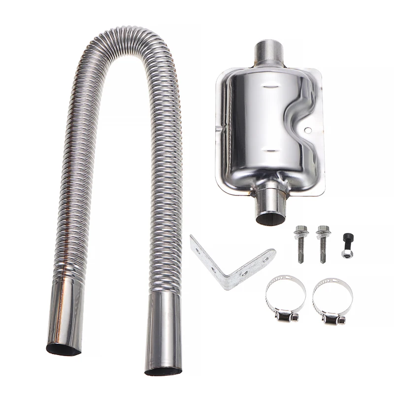 1 комплект 60 см воздухонагреватель из нержавеющей стали резервуар шланг для