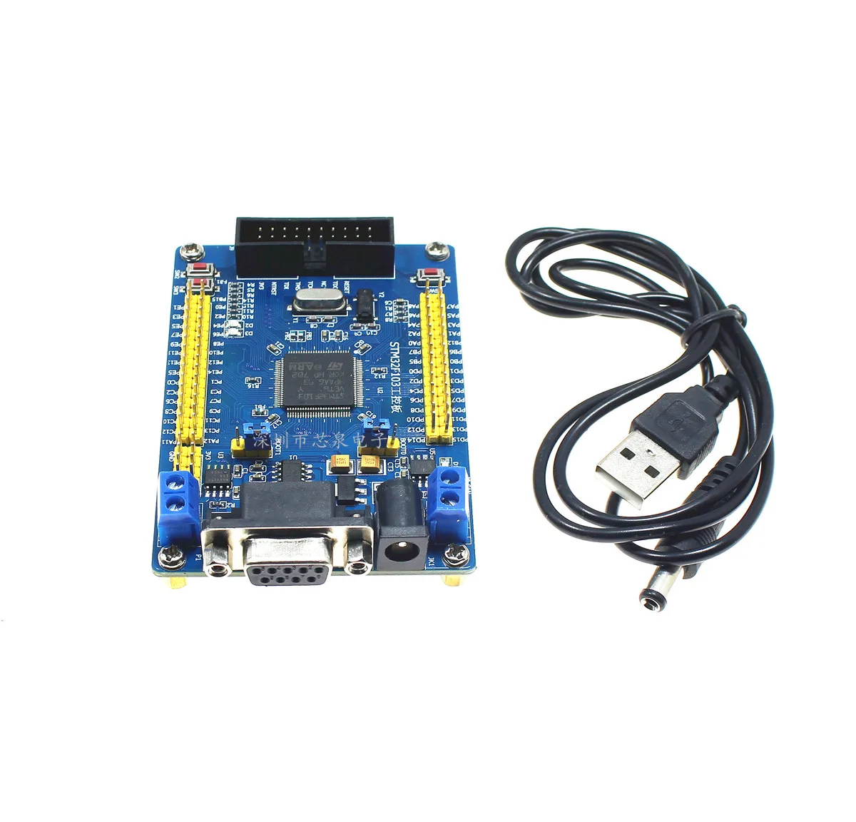 2019 STM32 макетная обучающая плата STM32F103VET6 система может RS485 промышленный рычаг