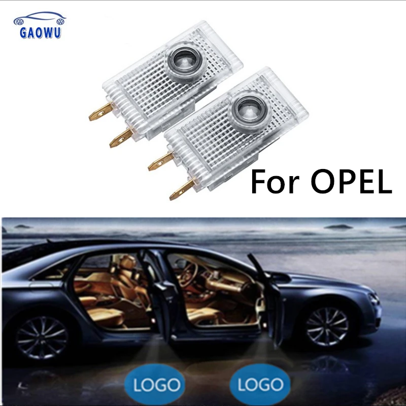 

2Pcs Car Logo Door Welcome Light LED Projector Laser For Opel Insignia 2009 2010 2011 2014 2018 2013 2015 2016 2017 Accessories