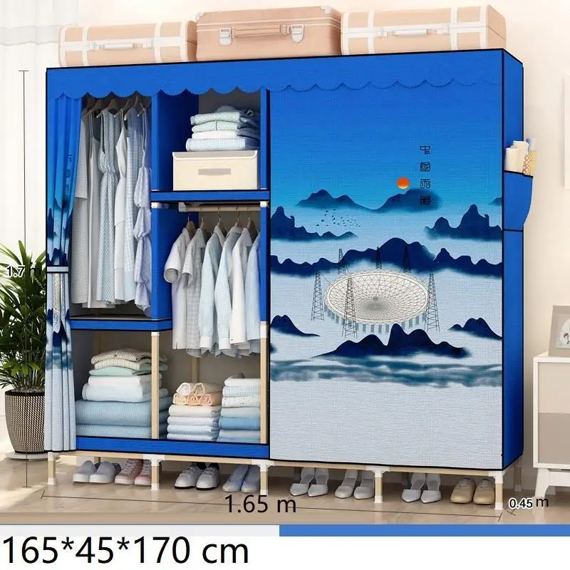 Version B Шкаф для хранения Ropero Placard rangeli Per La Casa Penderie мебель для спальни Mueble De Dormitorio Closet Guarda Roupa - Цвет: Version B