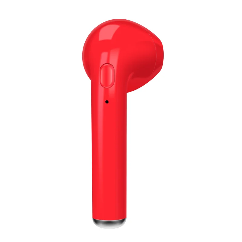 Single Black I7s Tws Bluetooth наушники беспроводные наушники Handsfree без pods для Apple xiaomi honor беспроводные наушники Bluetooth гарнитура - Цвет: Single Black