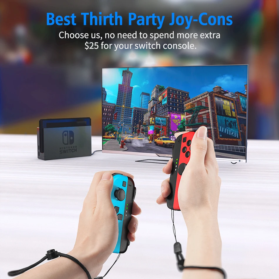 OIVO переключатель Joy Con контроллер для nintendo беспроводной джойстик Joycon L/R 2 геймпады переключатель аксессуары контроллеры ремешок на запястье