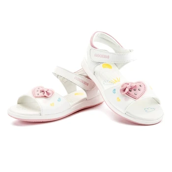 

Children's Shoes Summer Baby Girls Breathable Anti-Slip Heart Design Sandals No.5