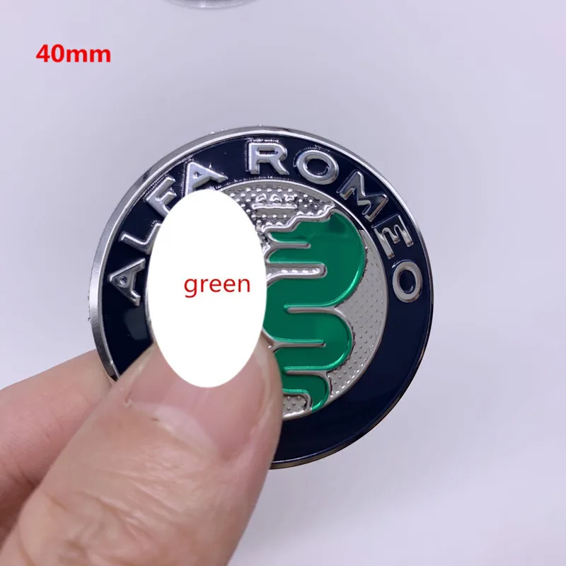 1 шт.-400 шт. 40 мм 4 см ALFA ROMEO наклейка на руль с логотипом авто аксессуары для стайлинга автомобилей для Mito Giulietta GT