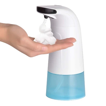 

250ml Capacity Automatic Foaming Soap Dispenser Automatic Touchless Sensor Hand Sanitizer Detergent Dispenser