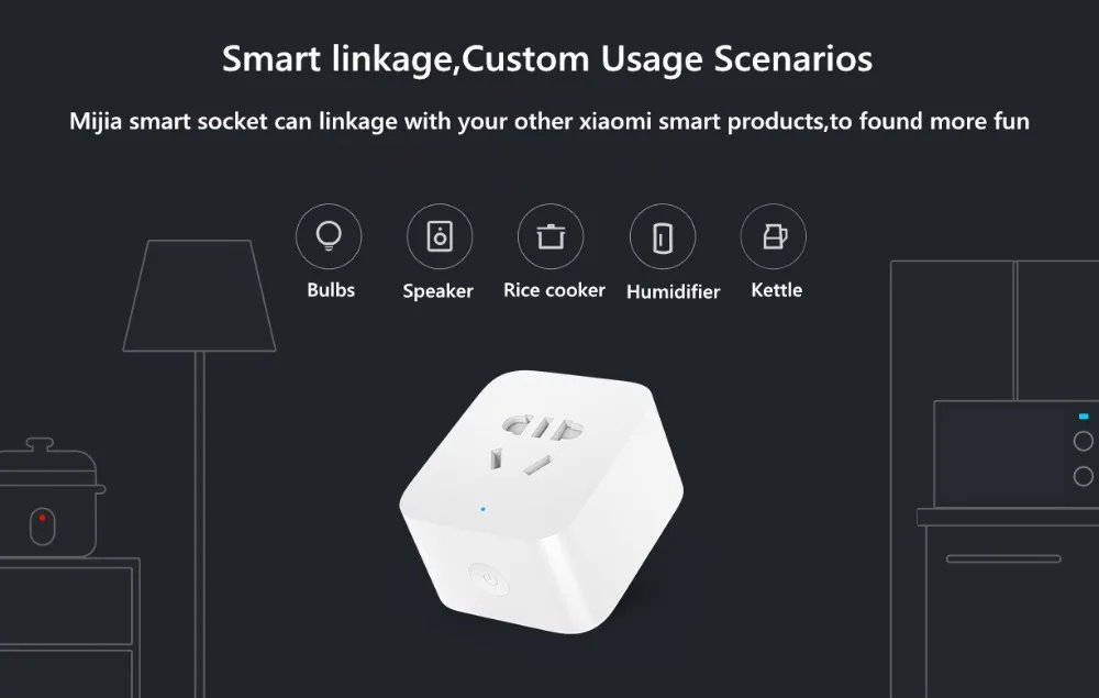 Xiao mi jia умная розетка Улучшенная Zigbee/основное гнездо двойной Usb быстрое зарядное устройство mi Home Usb Беспроводной Wi-Fi приложение управление