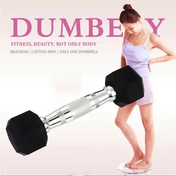 

Dumbbell Solid Black 1KG Single Muscle Sports Strength Training Barbell Outdoors Bodybuilding Silver Adjustable Barbell