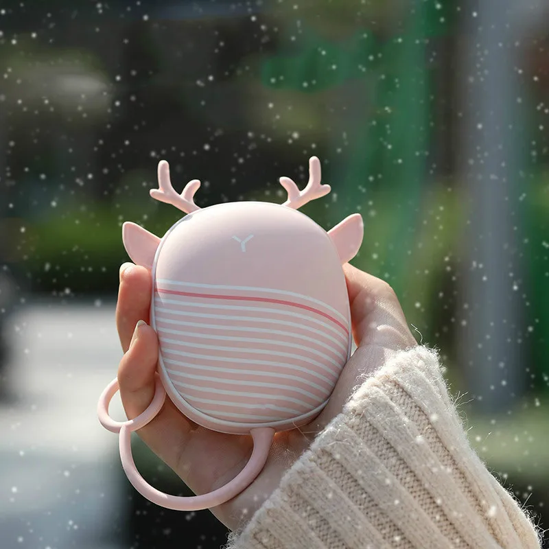 

Heater Hand Warmer Heating Pad USB Rechargeable Handy Warmer Heater Pocket Mini Cartoon Electric Heater Warm With Lamp