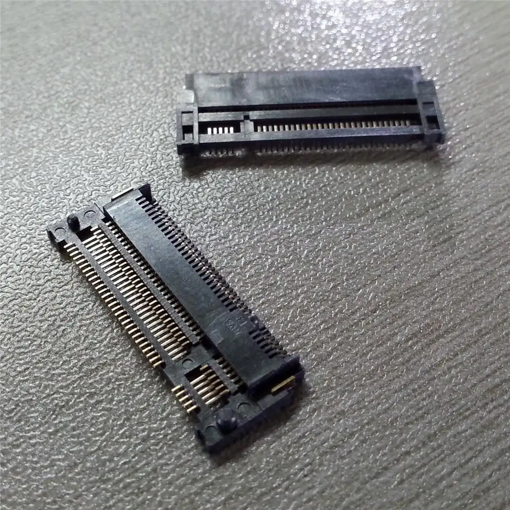 5 шт. M.2 67P SSD NGFF слот для карты Разъем E ключ B Ключ 246411667000883 м - Цвет: B KEY