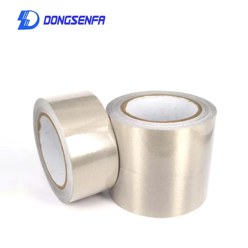 DONGSENFA 20 м/рулон односторонний клейкий проводящий тканевая лента lcd EMI анти-экран от радиации изоляция Электромагнитная