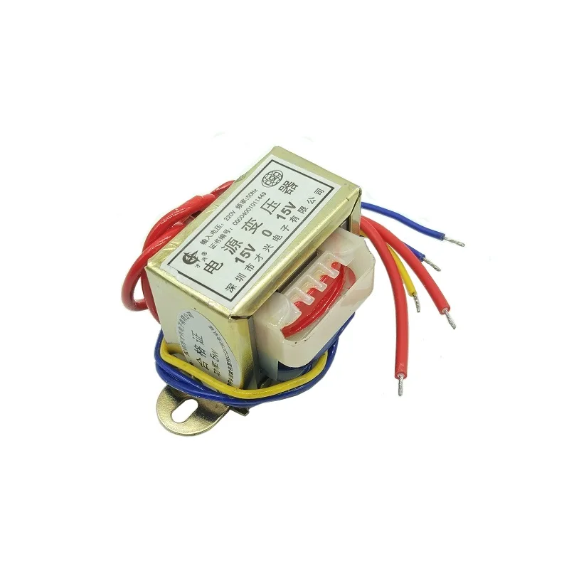 Ei4120-5W Trasformatore Di Potenza Db-5Va Da 220V A 15V X 2 Dual 15V 15V-0-15V