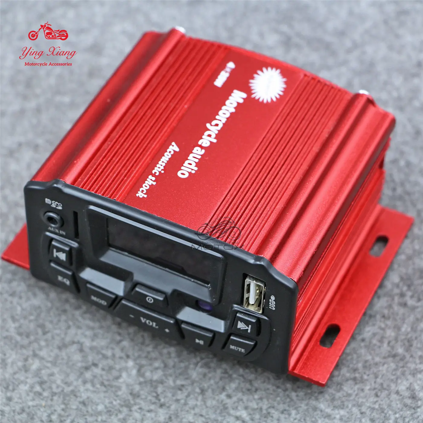 Для мотоцикл аудио FM радио MP3 ATV стерео колонки звук Системы 12V
