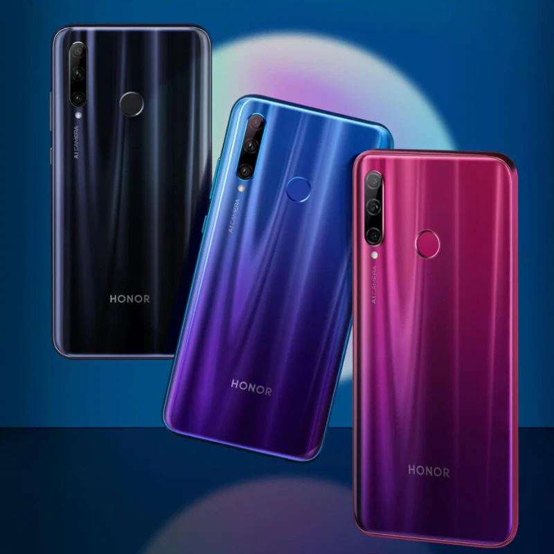 Смартфон с глобальной версией HONOR 20 Lite 4G, 6,21 дюймов, Android 9,0, 4 Гб ОЗУ, 128 Гб ПЗУ, 24,0 МП, задняя камера, 3400 мАч, мобильный телефон