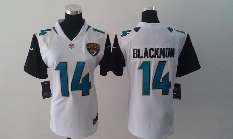 Зеленый Женская футболка jacksonville s,#76 Joeckel#14 Blackmon#32 Jones-drew - Цвет: Зеленый
